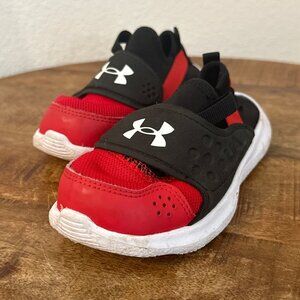 Under Armour Grade School Runplay Red/Black/White